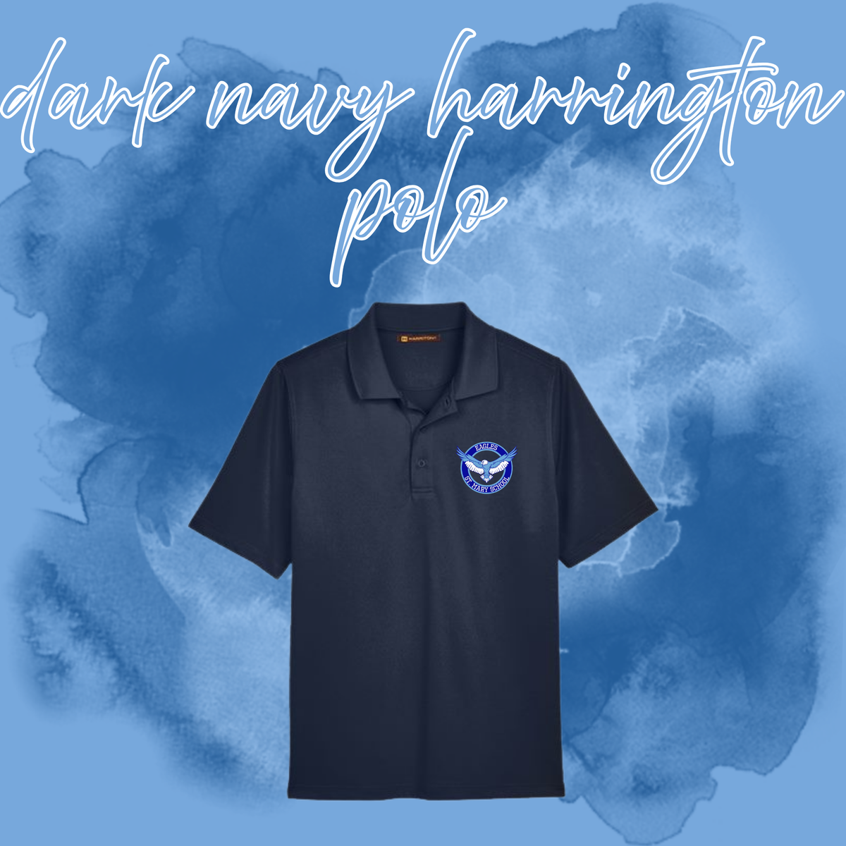 St.Mary Harrinton Embroidered Polo