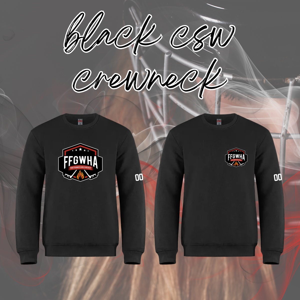 FFGWHA CSW Embroidered Crewneck