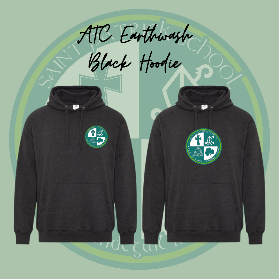 St.Patrick School ATC Earthwash Hoodie