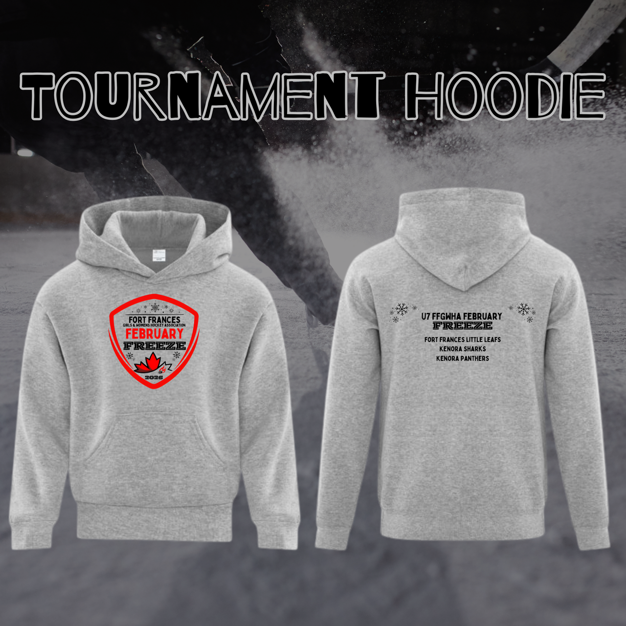 U7 FFGWHA February Freeze Hoodie