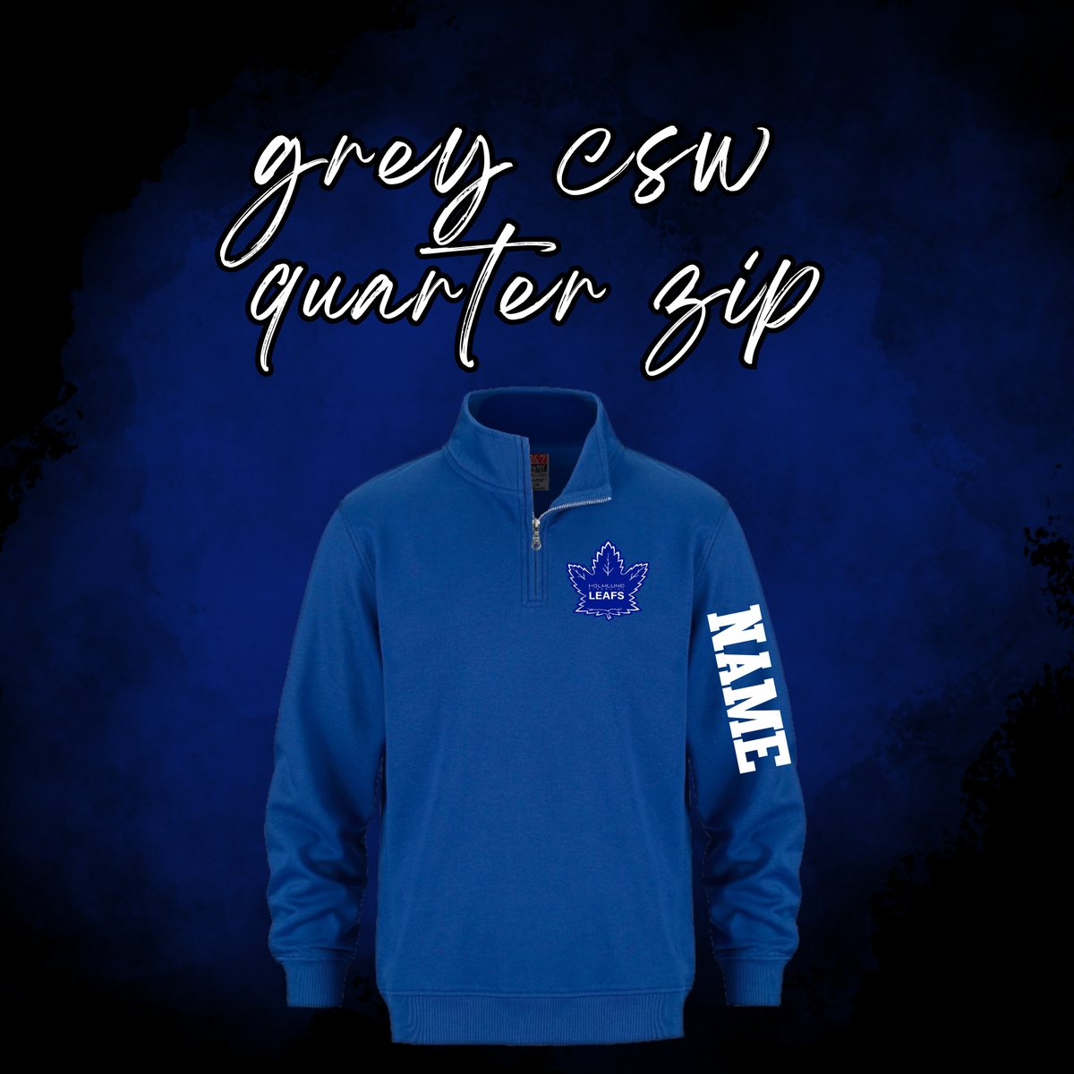 Holmlund Financial Leafs CSW 1/4 Zip