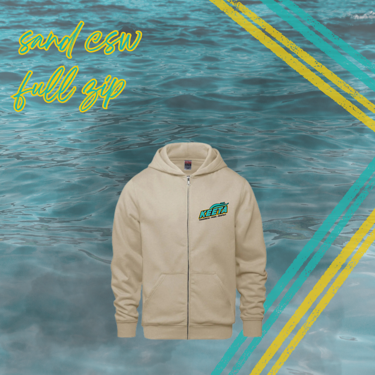 KEETA Swim CSW Embroidered Full Zip