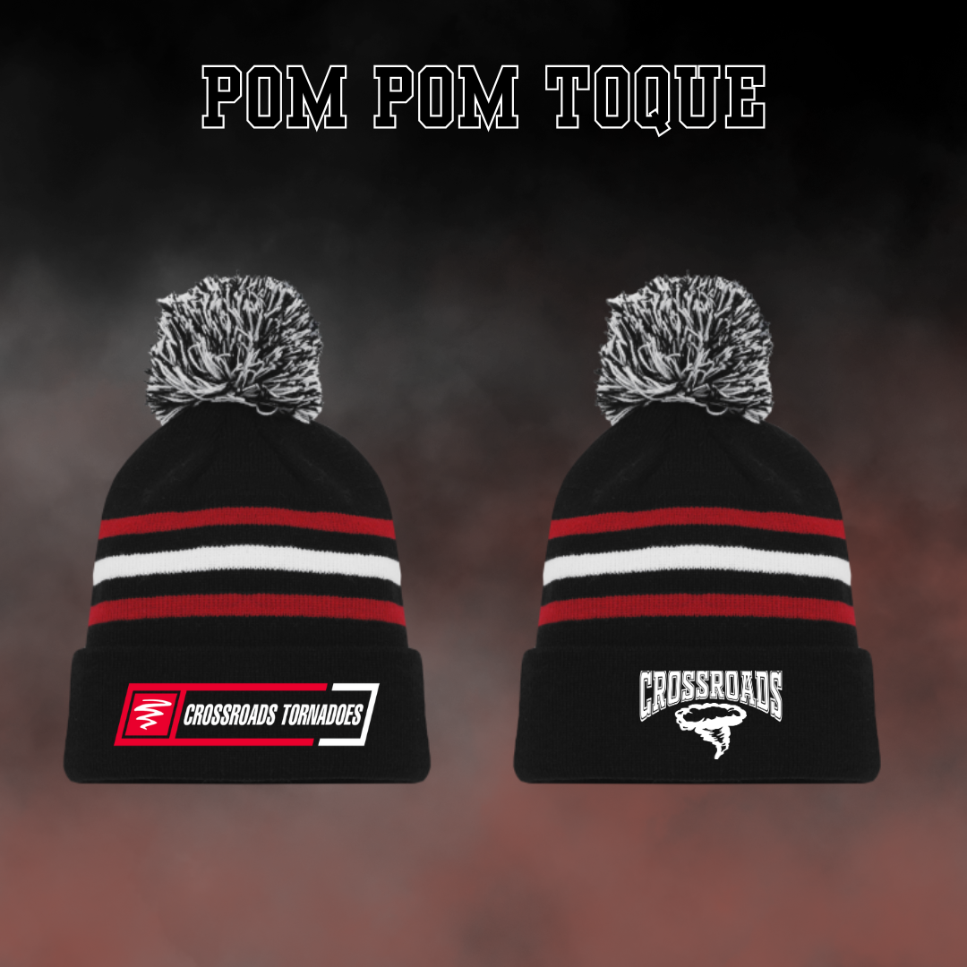 Crossroads Pom Pom Toque