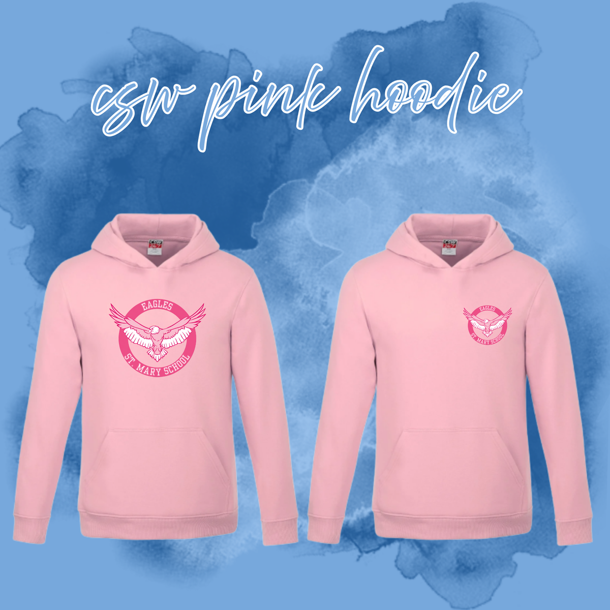 St.Mary CSW Fun Embroidered Hoodie