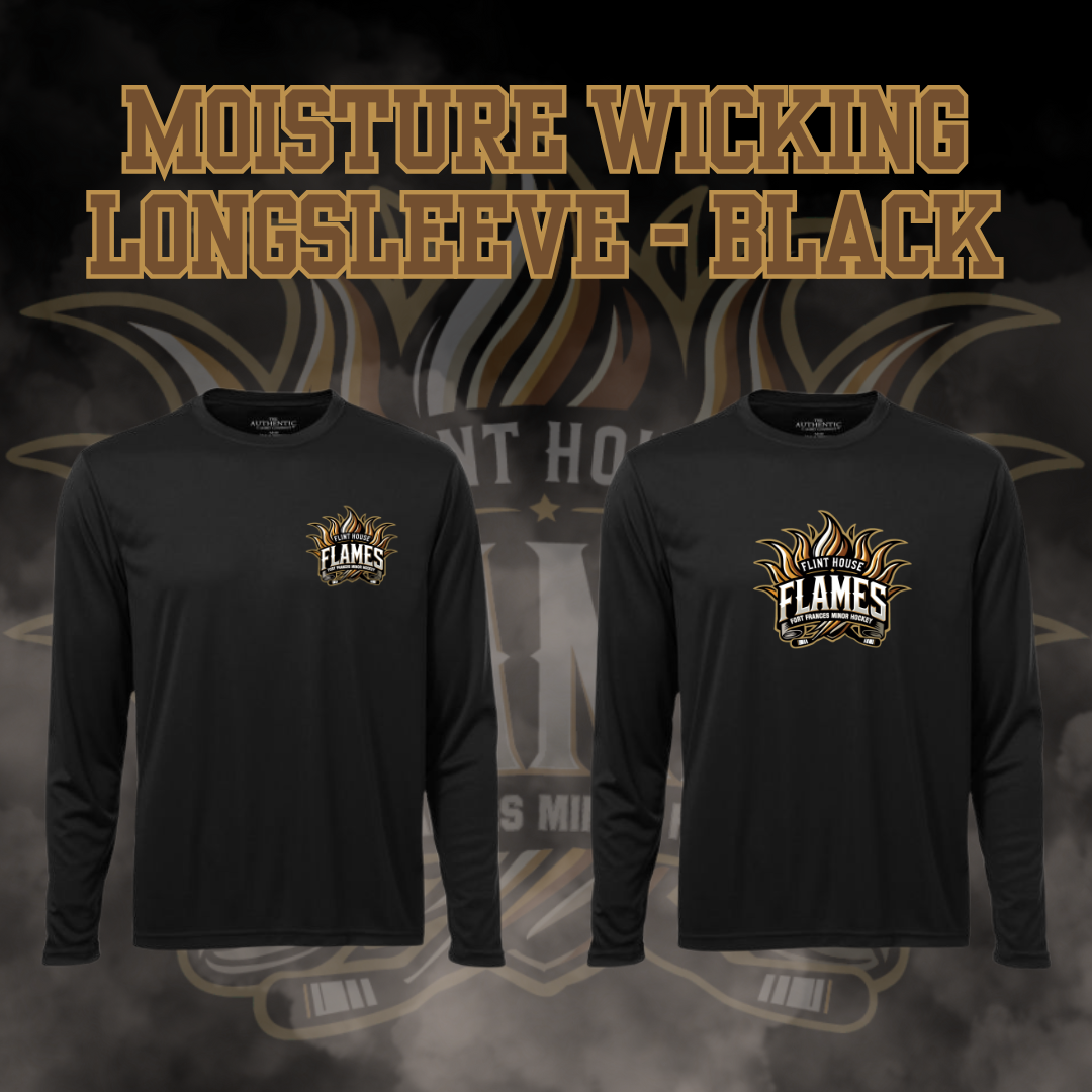 U15 Flint House Flames Hockey Moisture Wicking Longsleeve