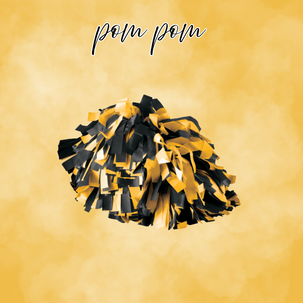 Muskies Football Pom Poms
