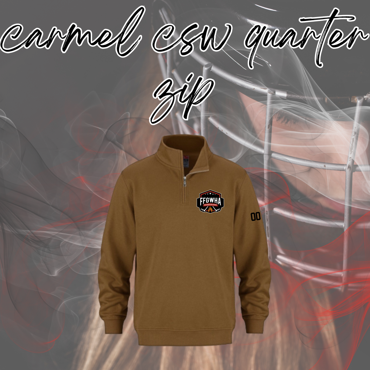 FFGWHA CSW Embroidered Quarter Zip