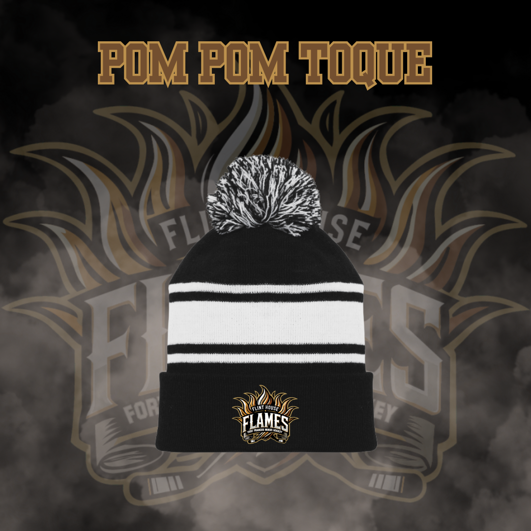 U15 Flint House Flames Hockey Toque Options