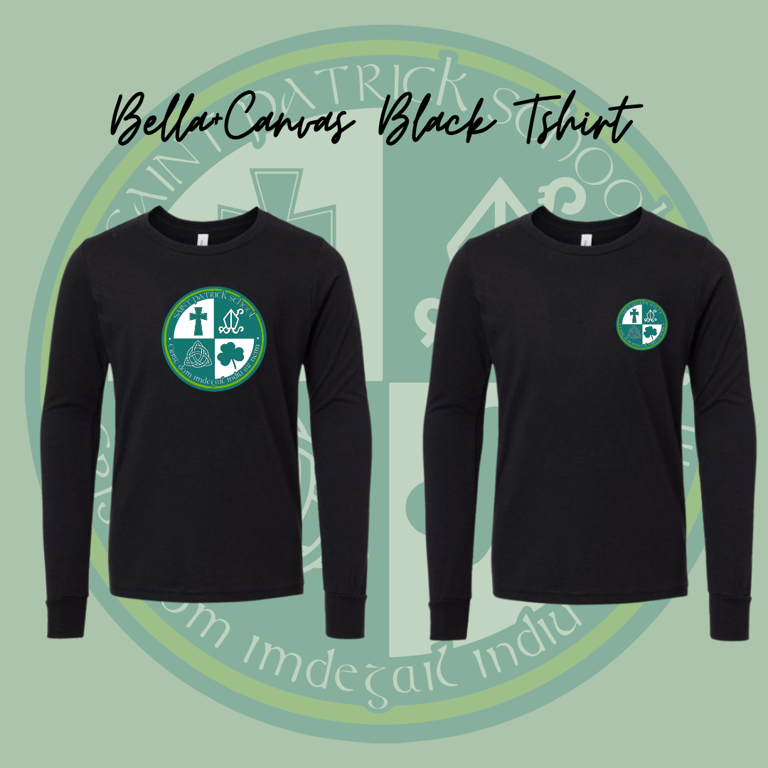 St.Patrick School Bella+Canvas Long Sleeves