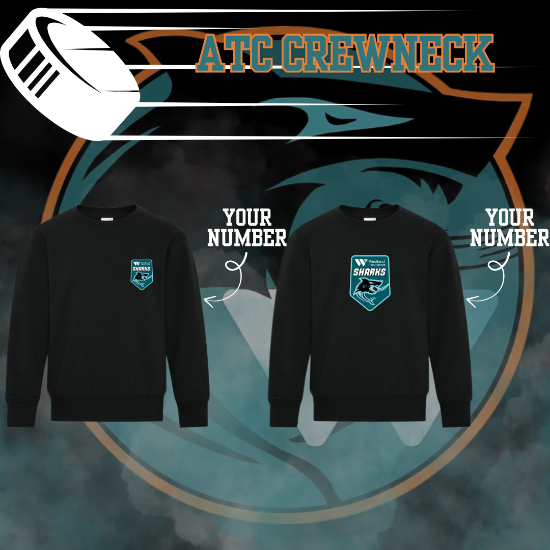 Westland Sharks Hockey ATC Crewneck