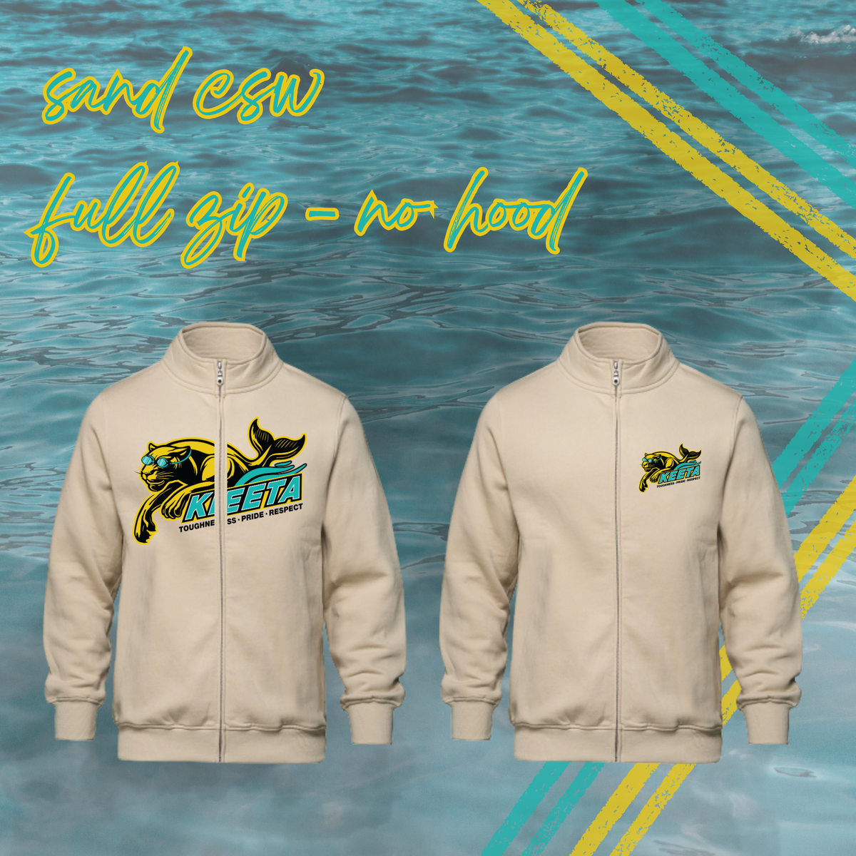 KEETA Swim CSW Full Zip NO HOOD