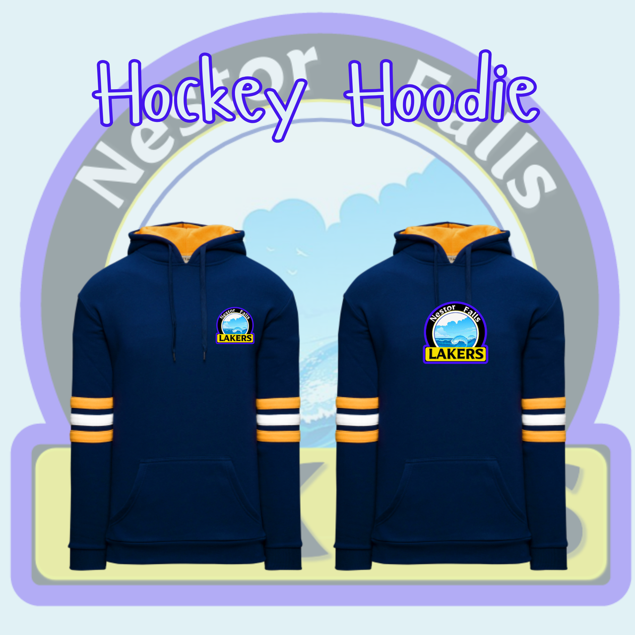 NFS Embroidered Hockey Hoodie