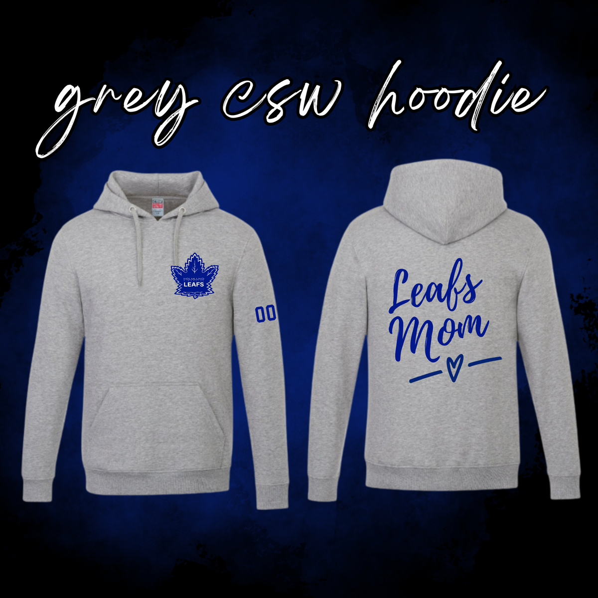 Homeland Financial Leafs CSW Leafs Mom Hoodie
