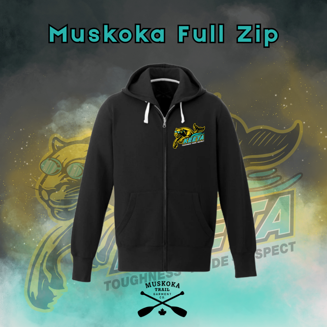 Atikokan Nakokita Swim Club Muskoka Embroidered Full Zip