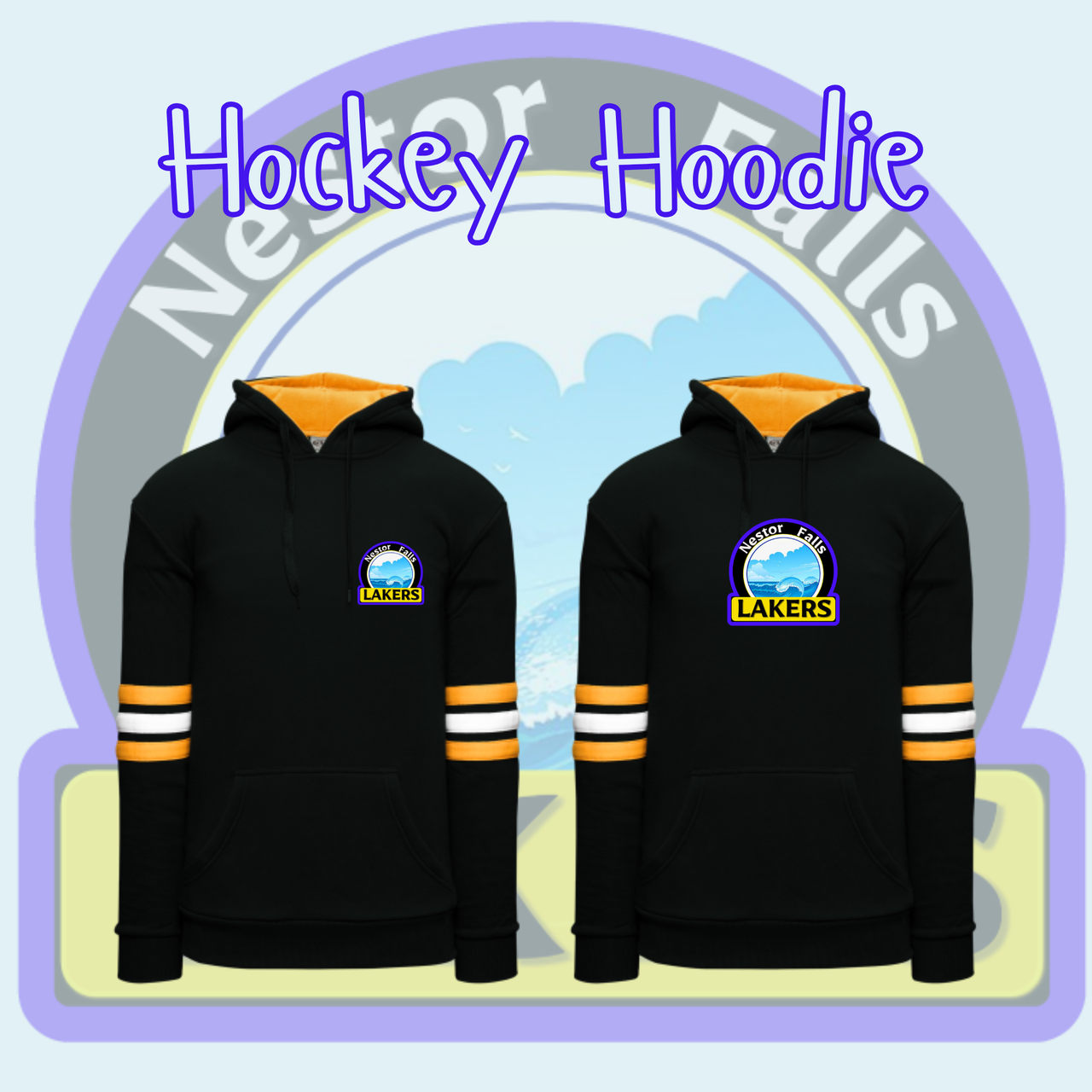 NFS Embroidered Hockey Hoodie