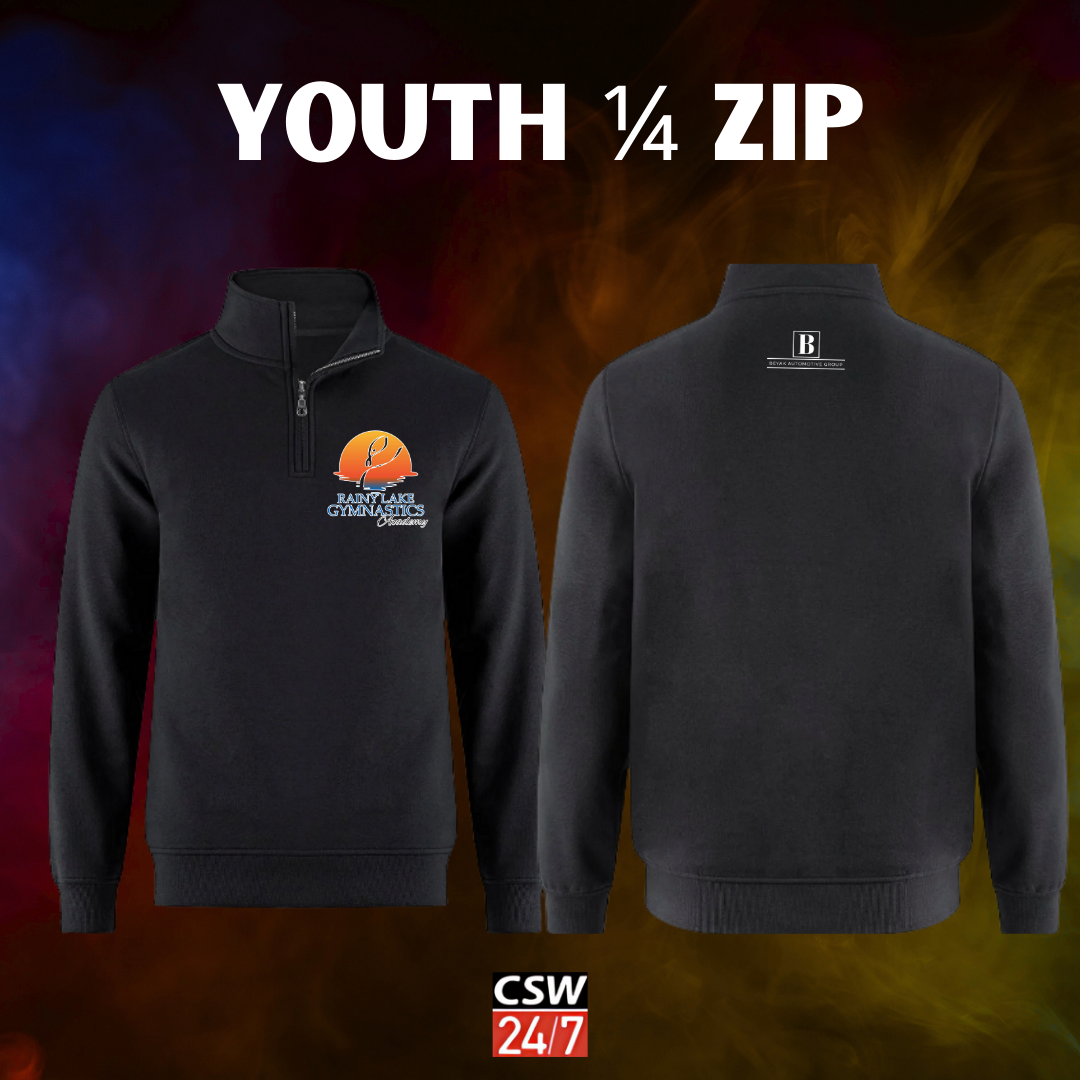 Rainy Lake Gymnastics Youth 1/4 Zip