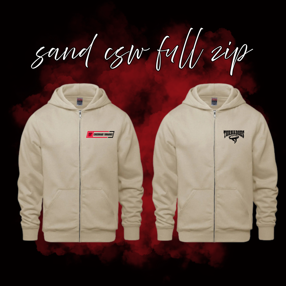 Crossroads Tornadoes CSW Full Zip