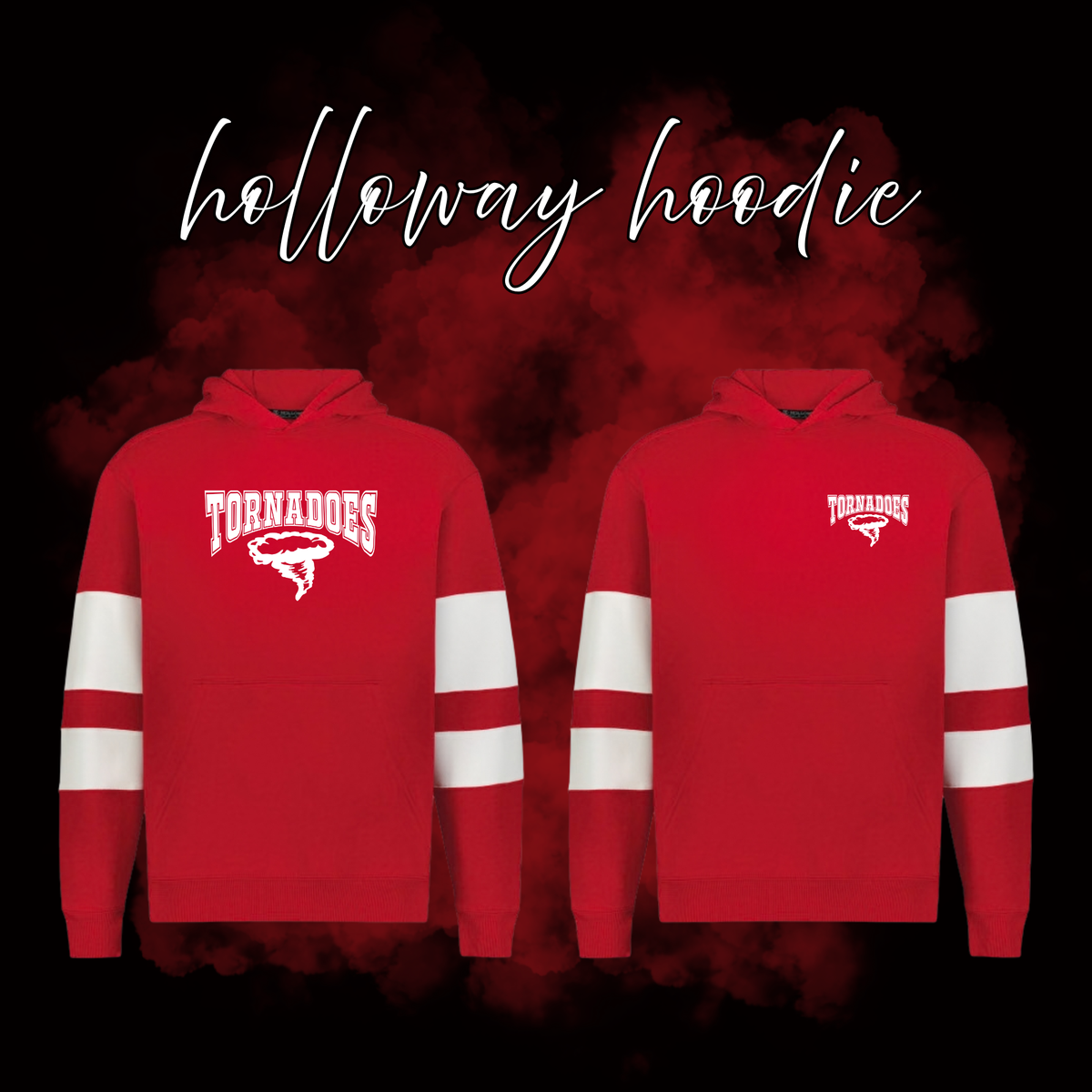 Crossroads Tornadoes Embroidered Holloway Hoodie