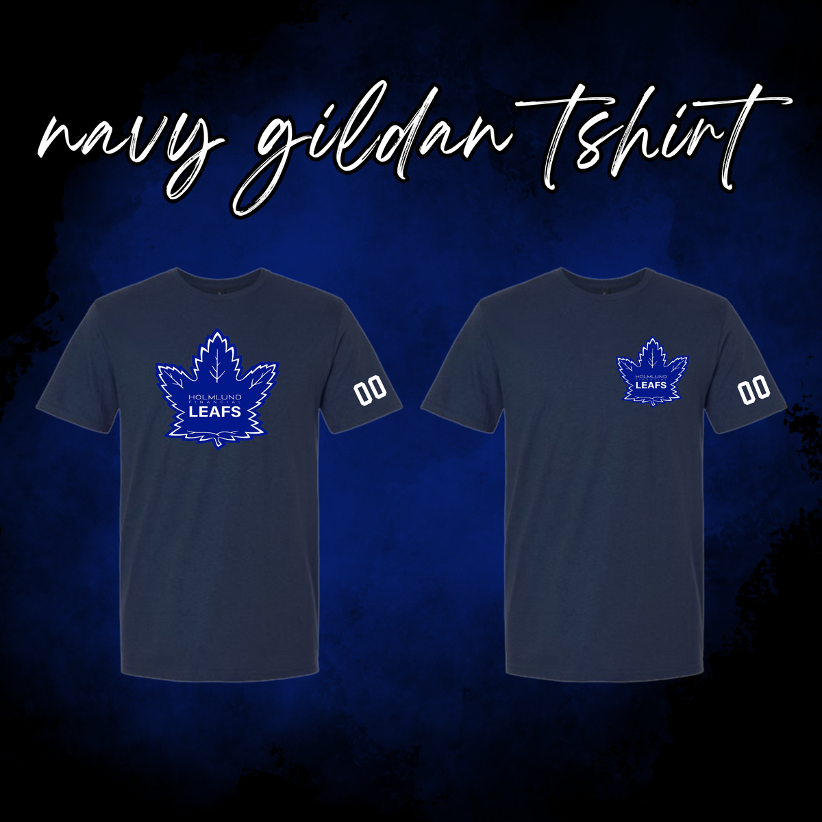 Holmlund Financial Leafs Gildan Tshirt