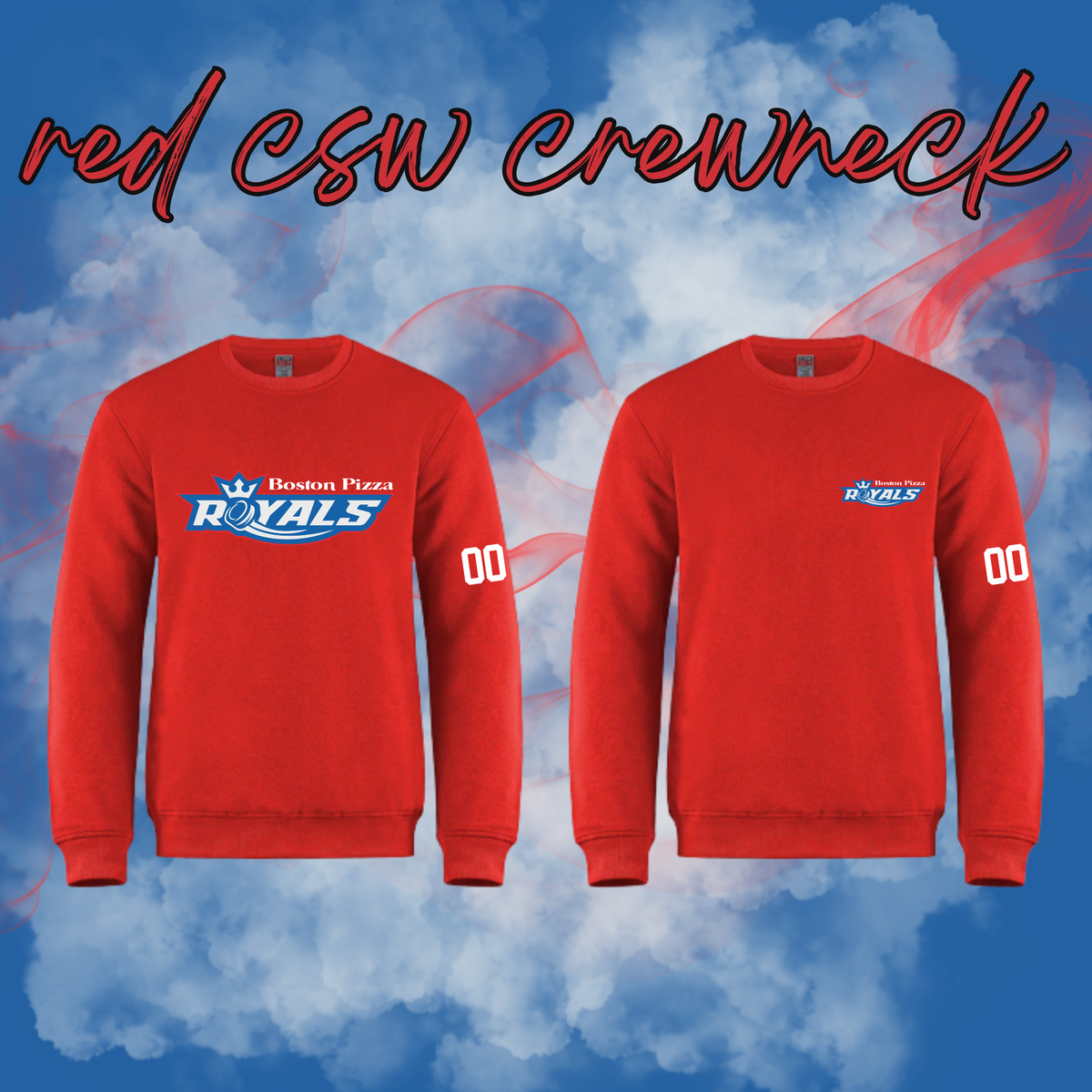 BP Royals CSW Embroidered Crewneck