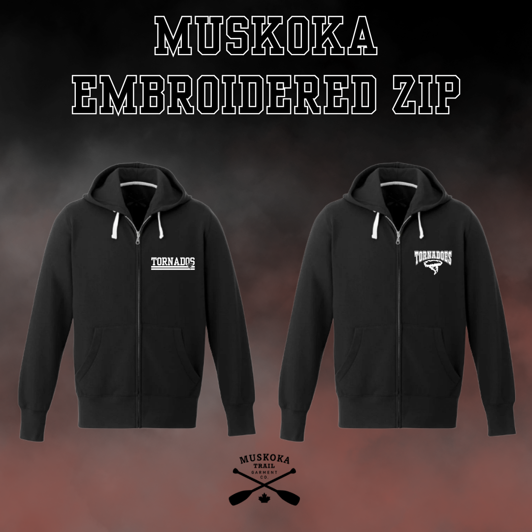 Crossroads Muskoka Embroidered Full Zip