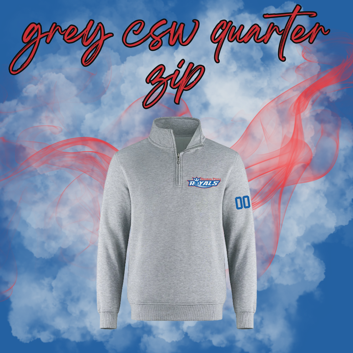 BP Royals CSW Embroidered 1/4 Zips