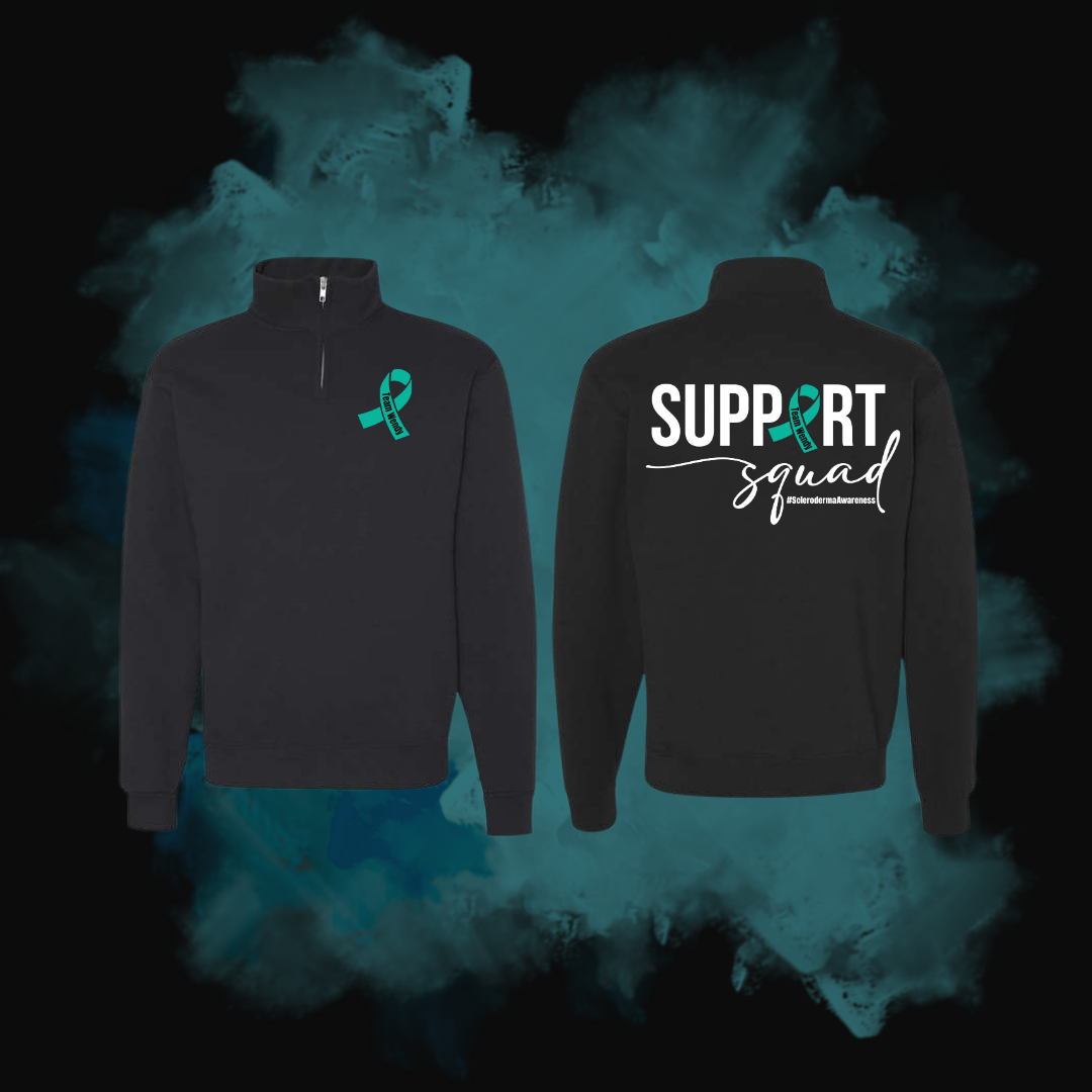 Support Squad Team Wendy Scleroderma 1/4 Zip