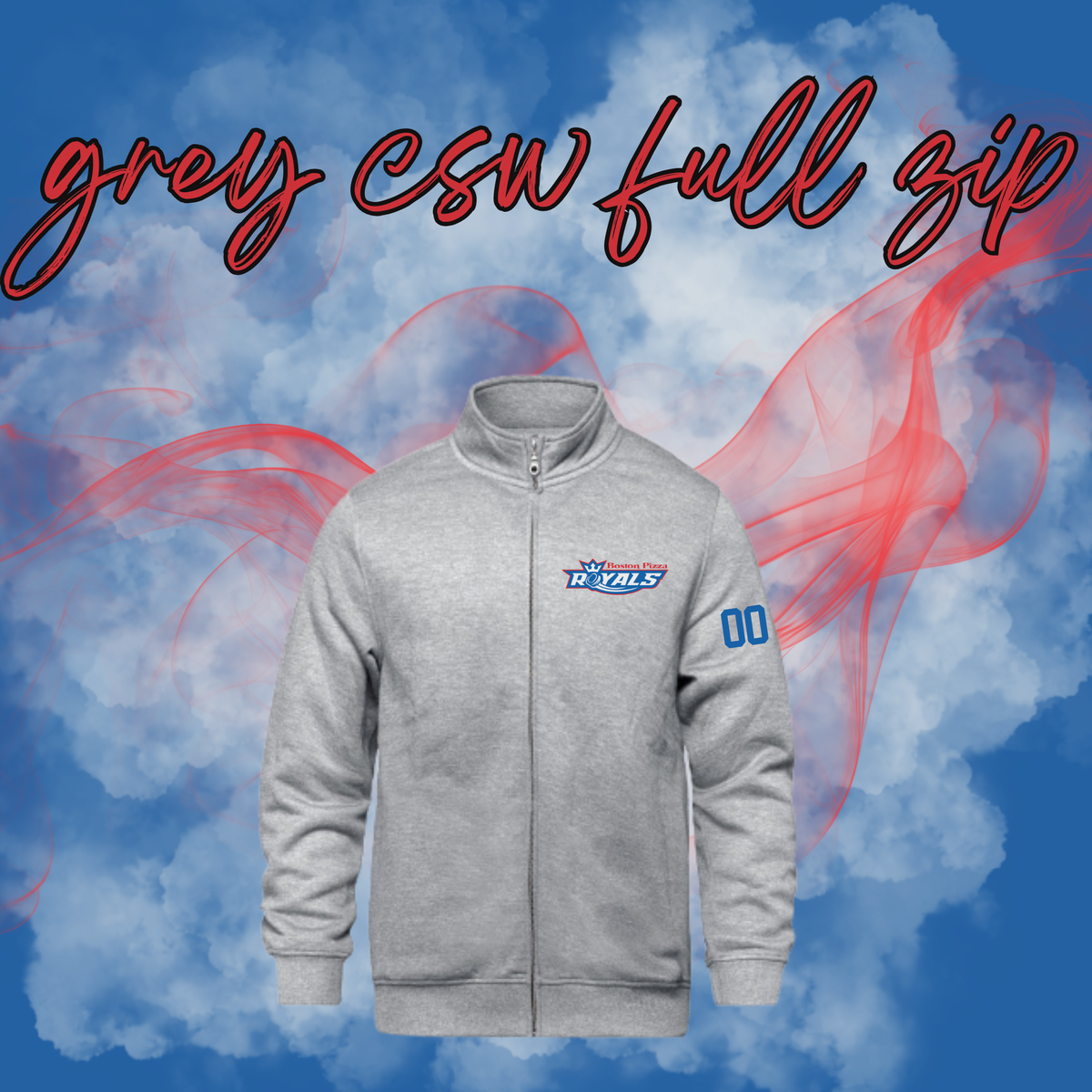 BP Royals CSW Embroidered Full Zip - NO HOOD