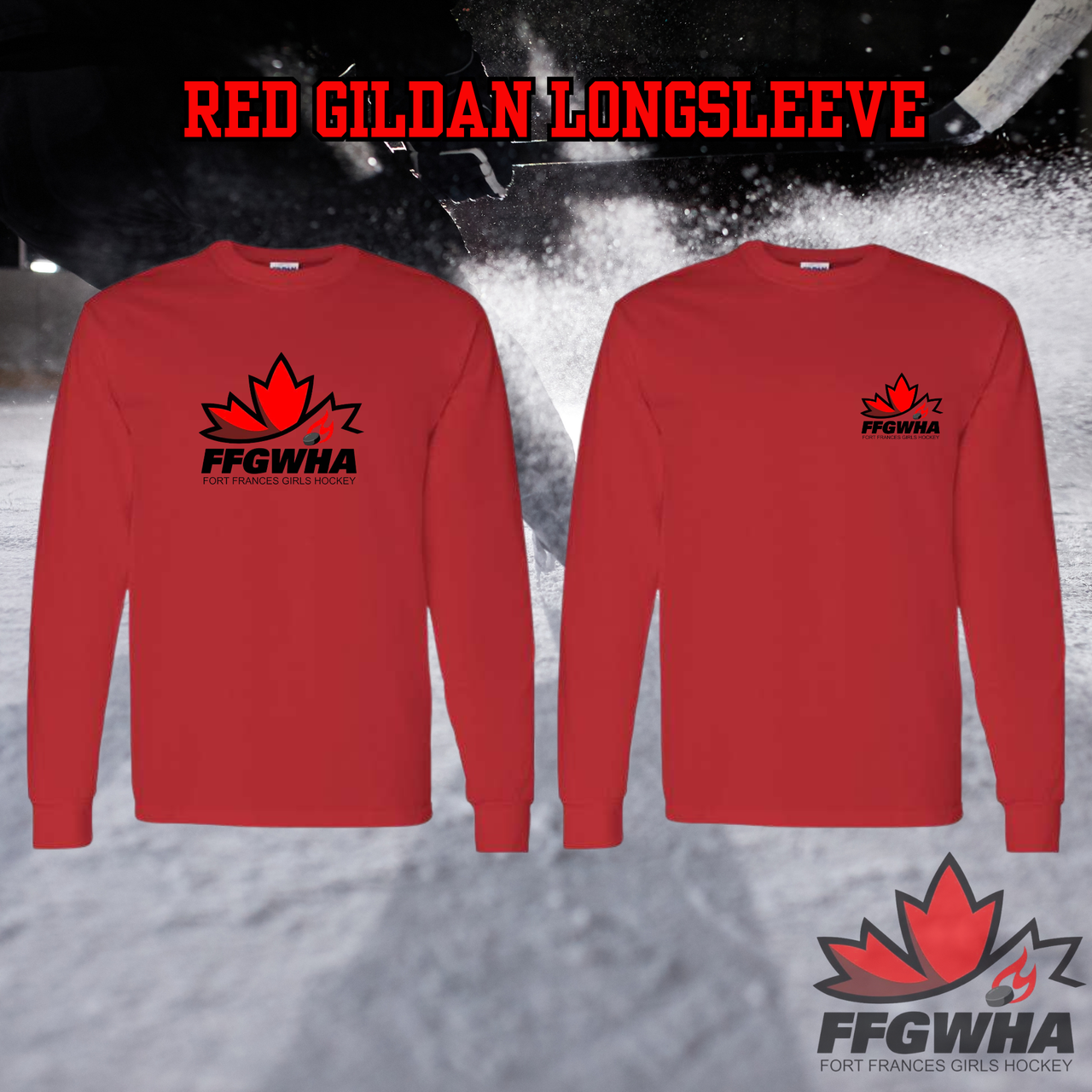 Youth Gildan FFGWHA Longsleeve