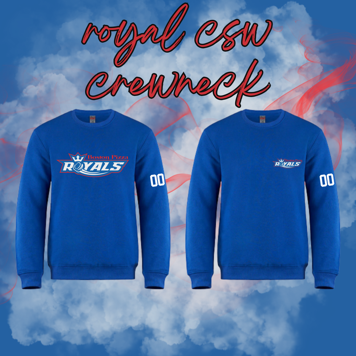 BP Royals CSW Embroidered Crewneck