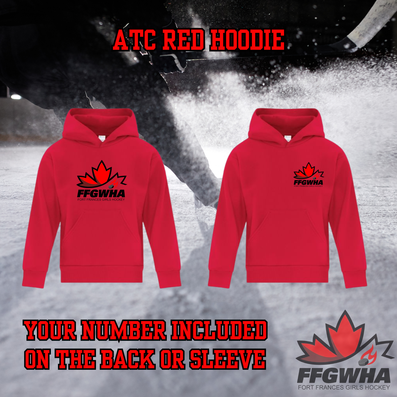 FFGWHA ATC Embroidered Hoodie