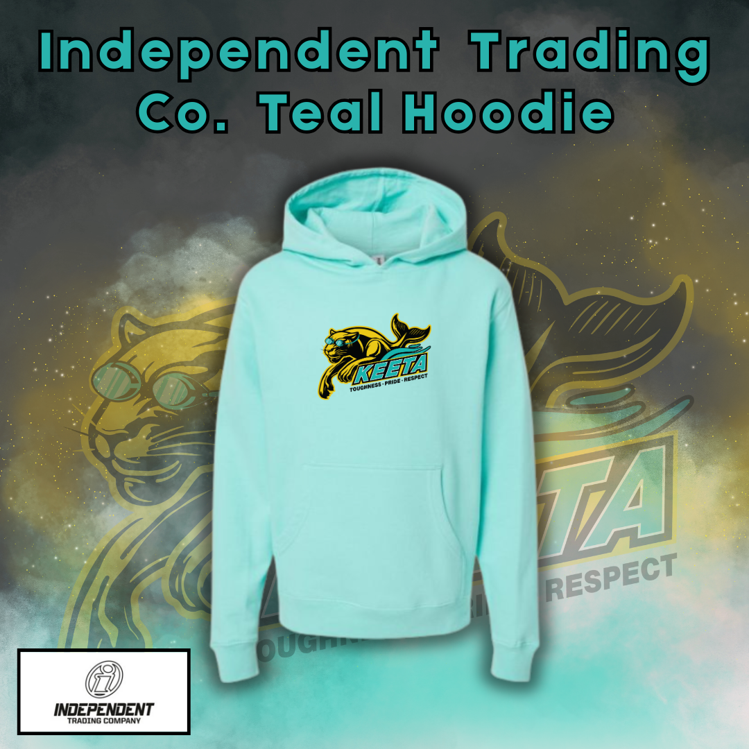 Atikokan Nakokita Swim Club Teal Hoodie