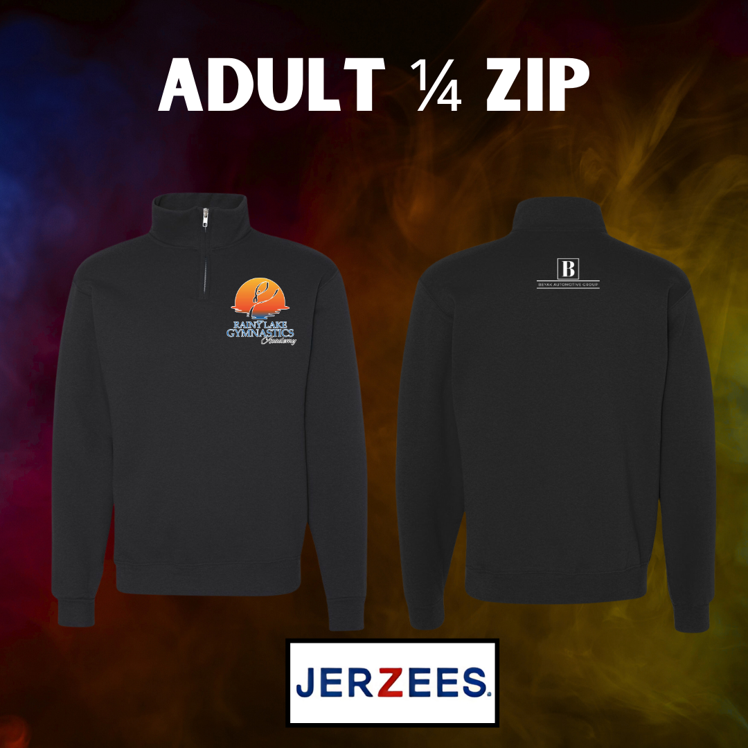Rainy Lake Gymnastics Adult 1/4 Zip