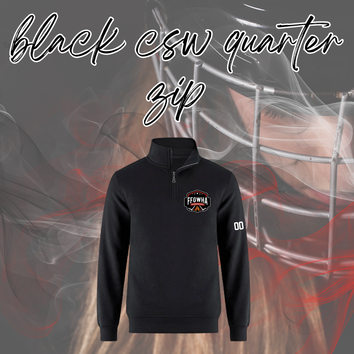 FFGWHA CSW Embroidered Quarter Zip