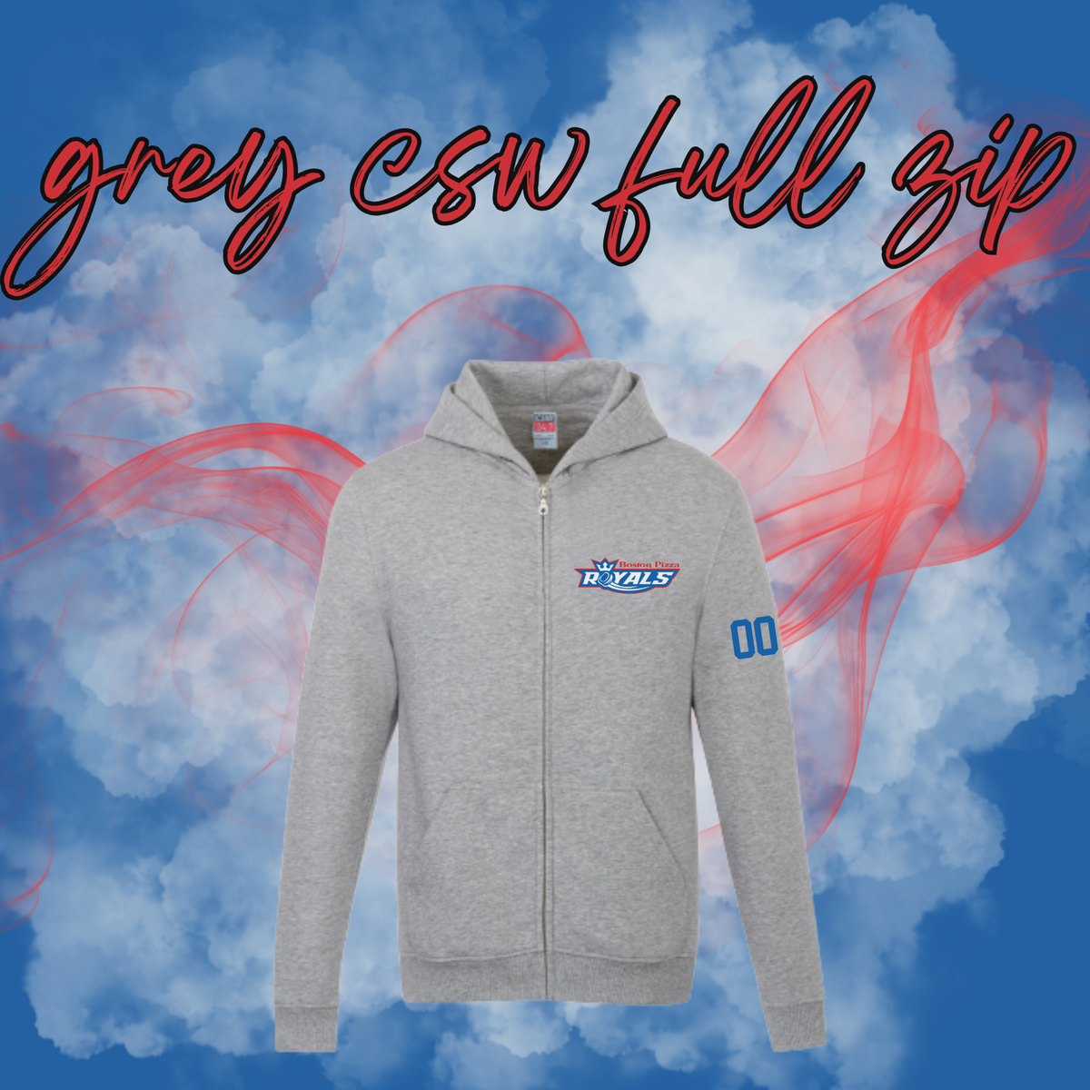 BP Royals CSW Embroidered Full Zip