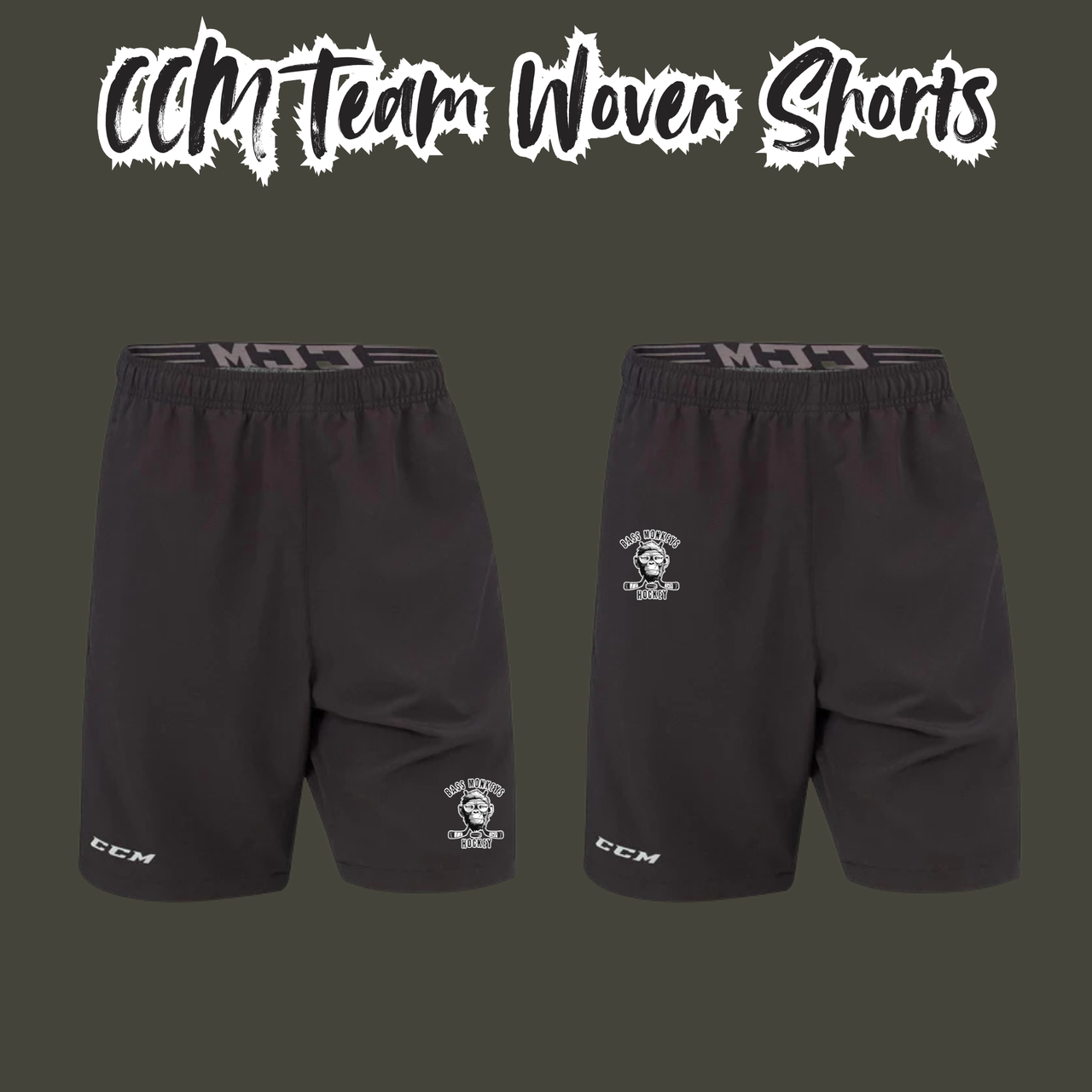 Bass Monkey CCM Team Woven Shorts