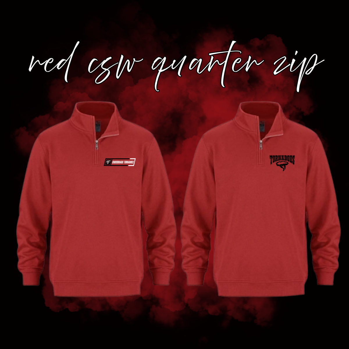 Crossroads Tornadoes CSW 1/4 Zip