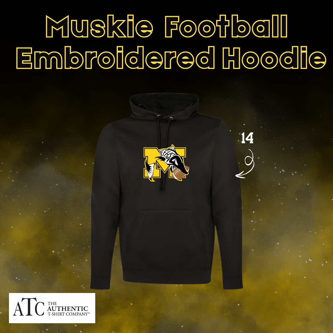 Muskie Football ATC Game Day Embroidered Hoodie
