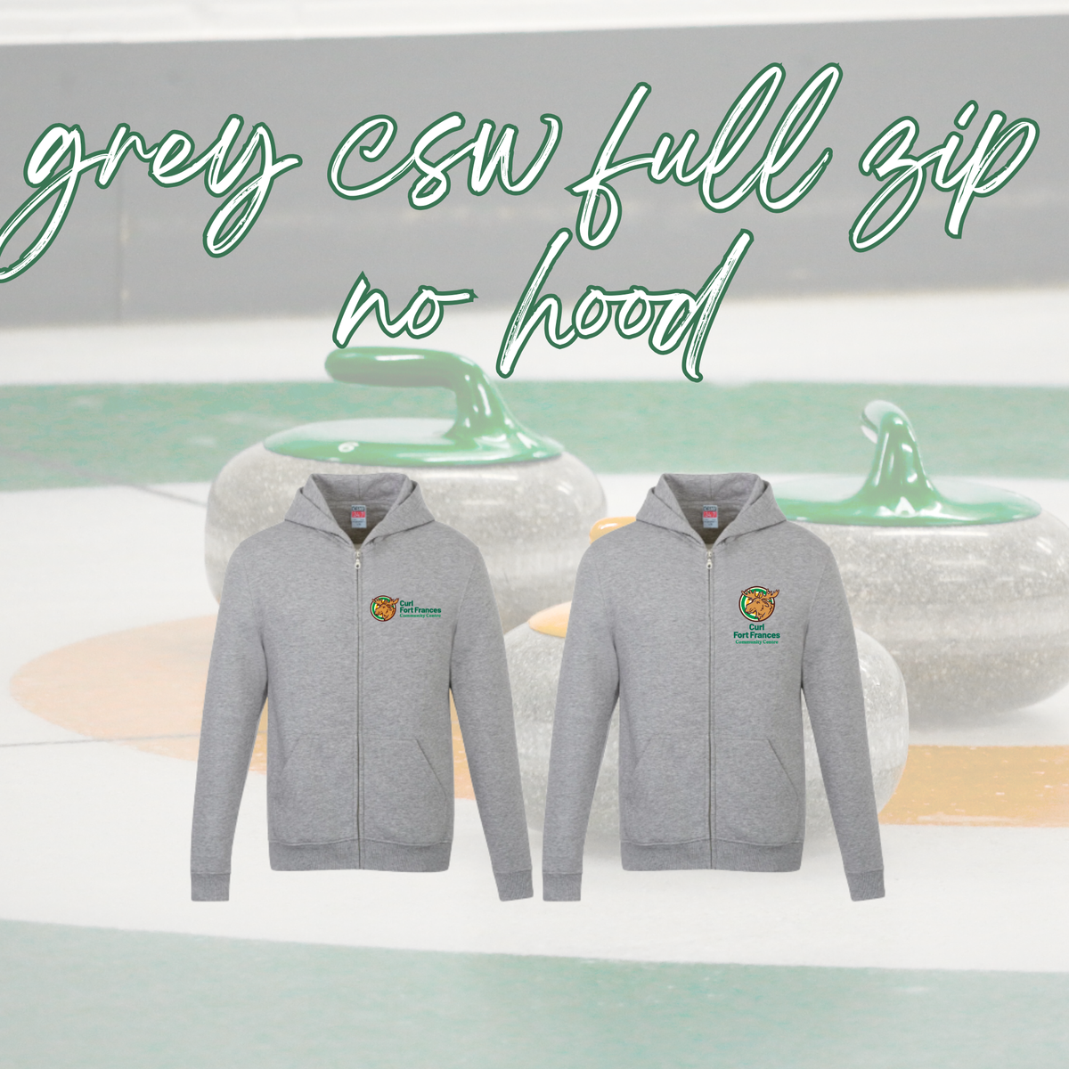 Curl Fort Frances Community Center CSW Embroidered Full Zip