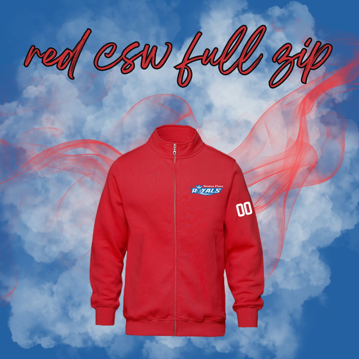 BP Royals CSW Embroidered Full Zip - NO HOOD