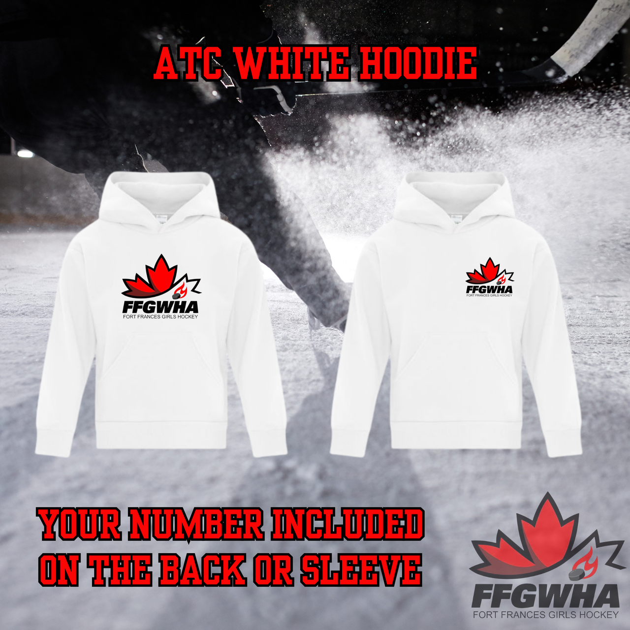 FFGWHA ATC Embroidered Hoodie