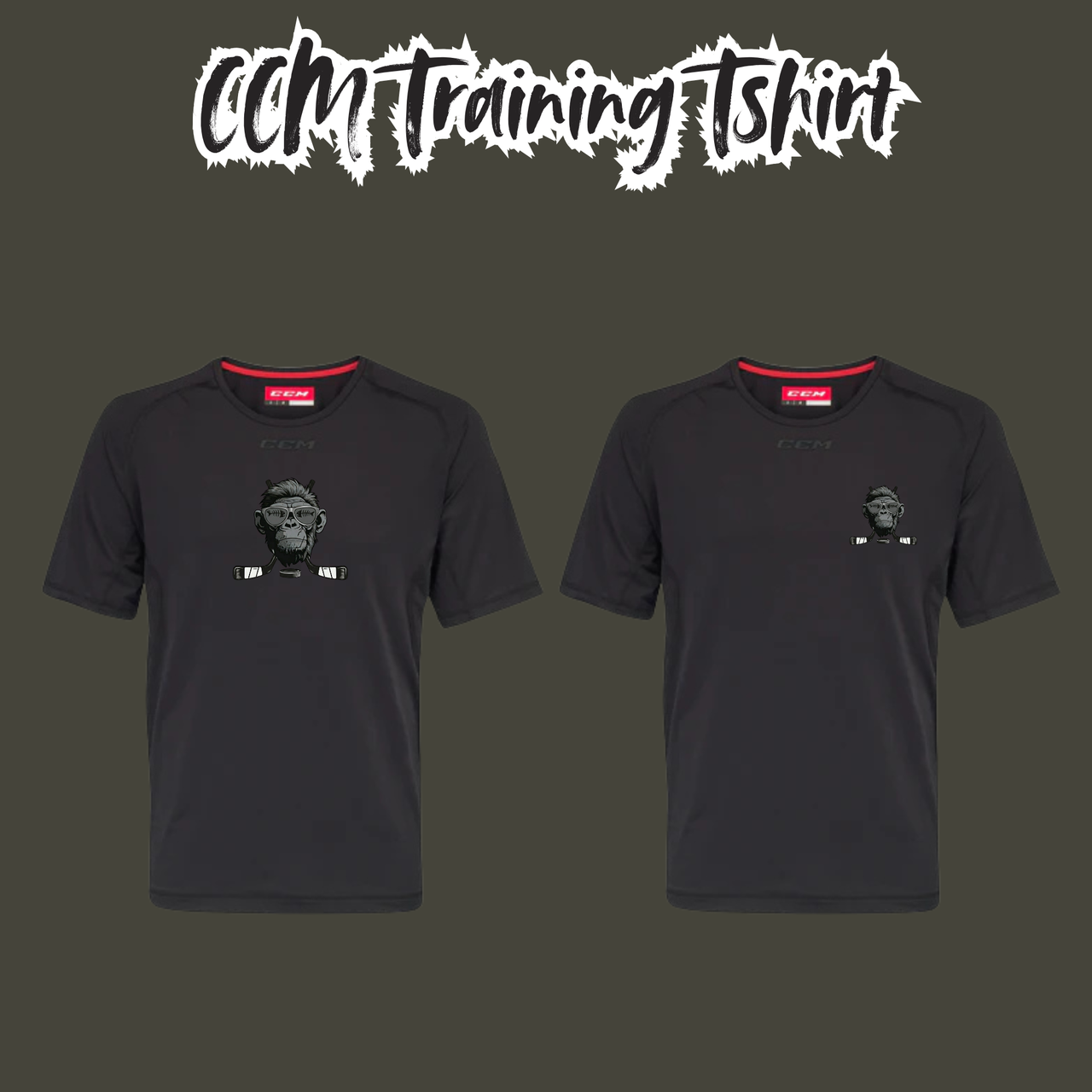 Bass Monkey CCM Short Sleeve Training Tshirt