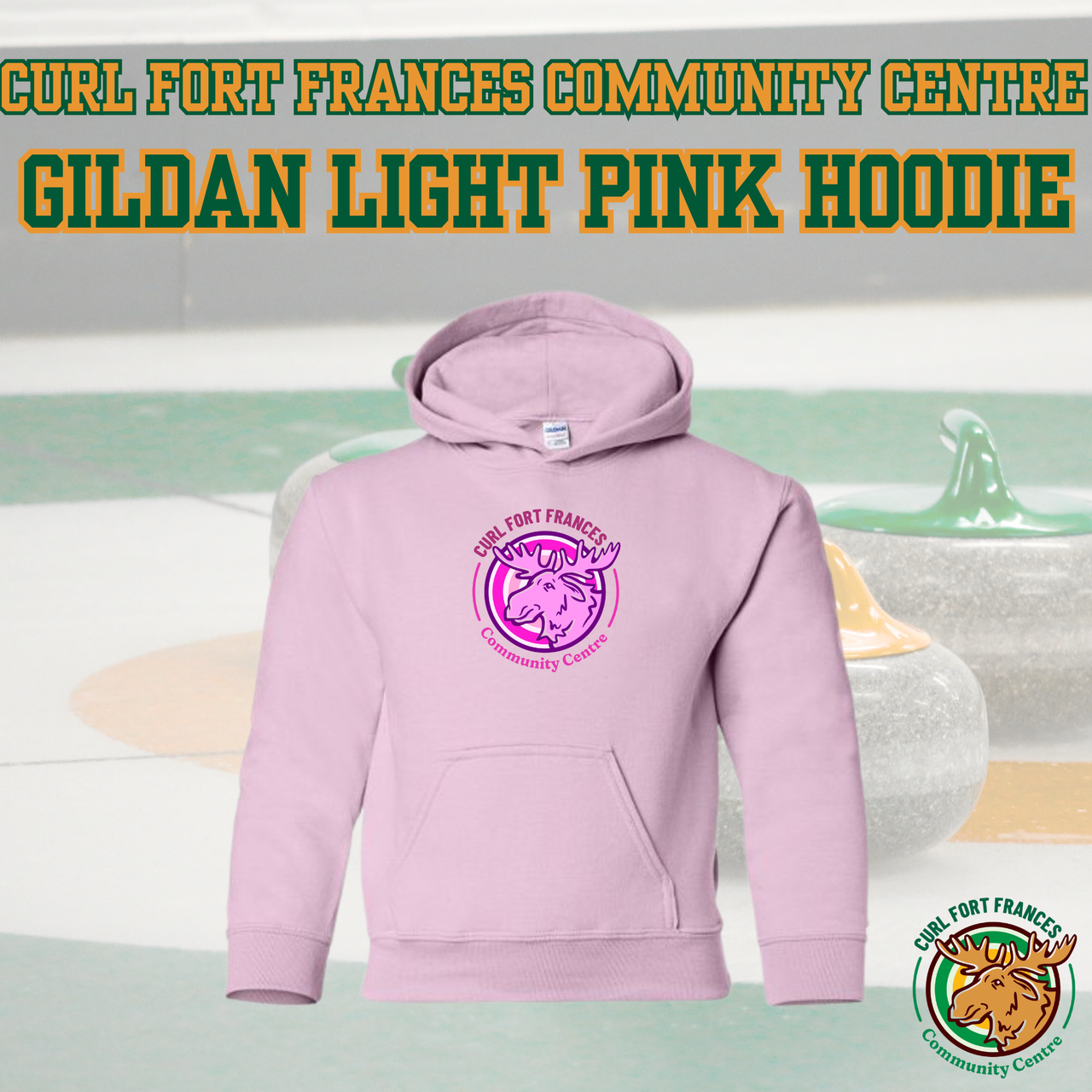 Curl Fort Frances Community Center Fun Hoodie