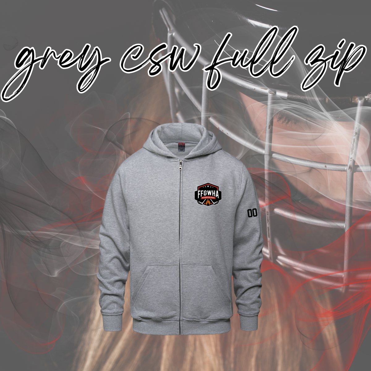 FFGWHA CSW Embroidered Full Zip