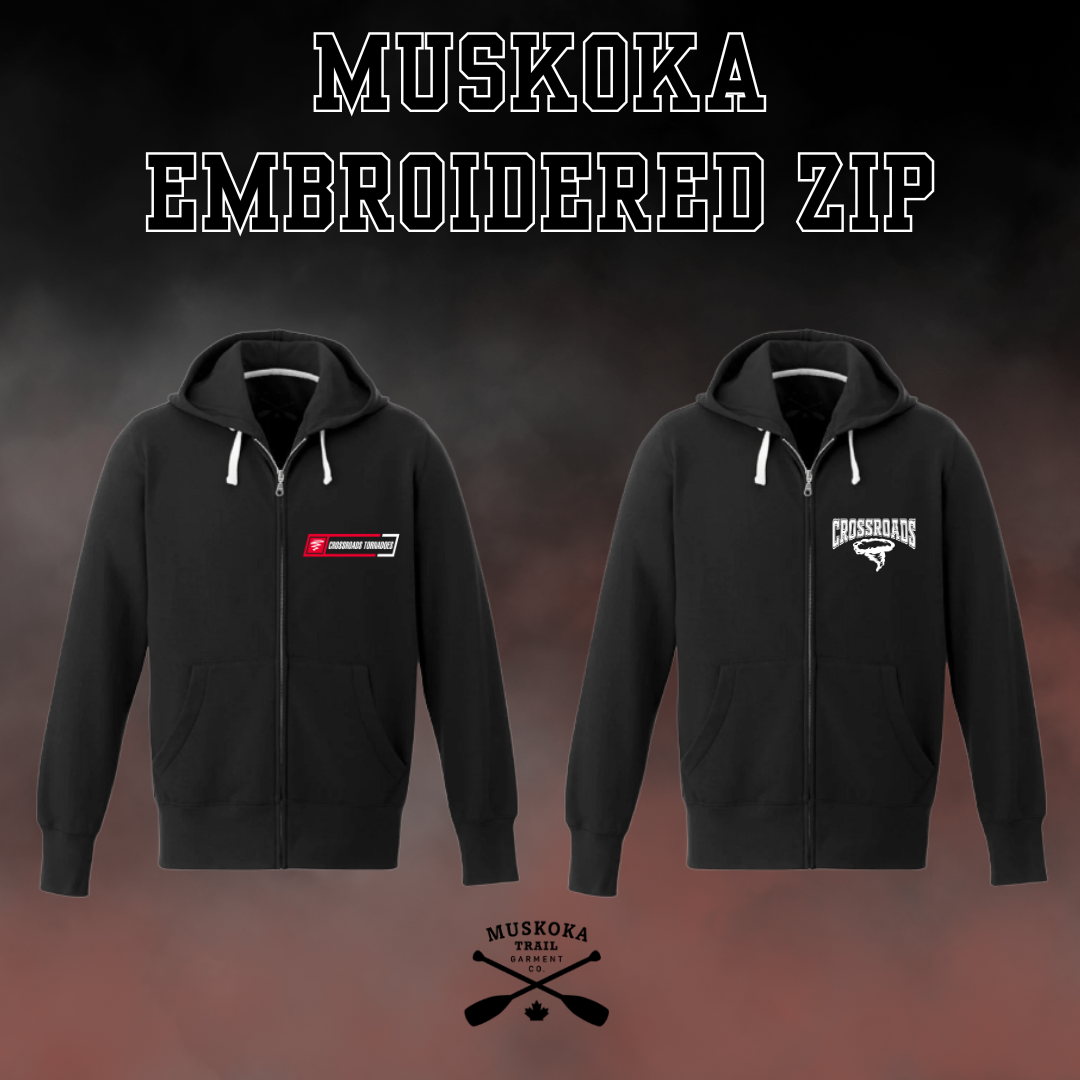 Crossroads Muskoka Embroidered Full Zip
