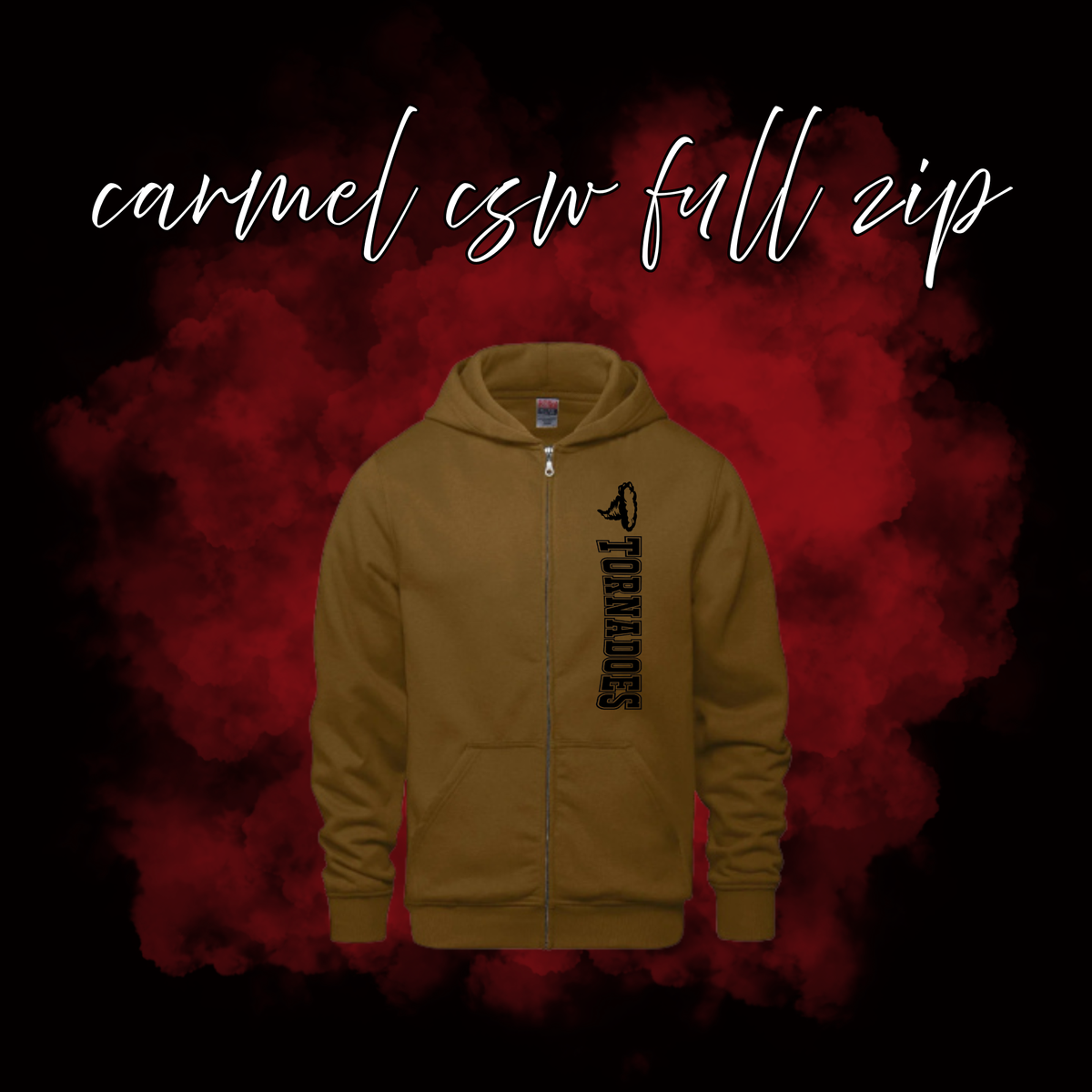 Crossroads Tornadoes CSW NEW Full Zip