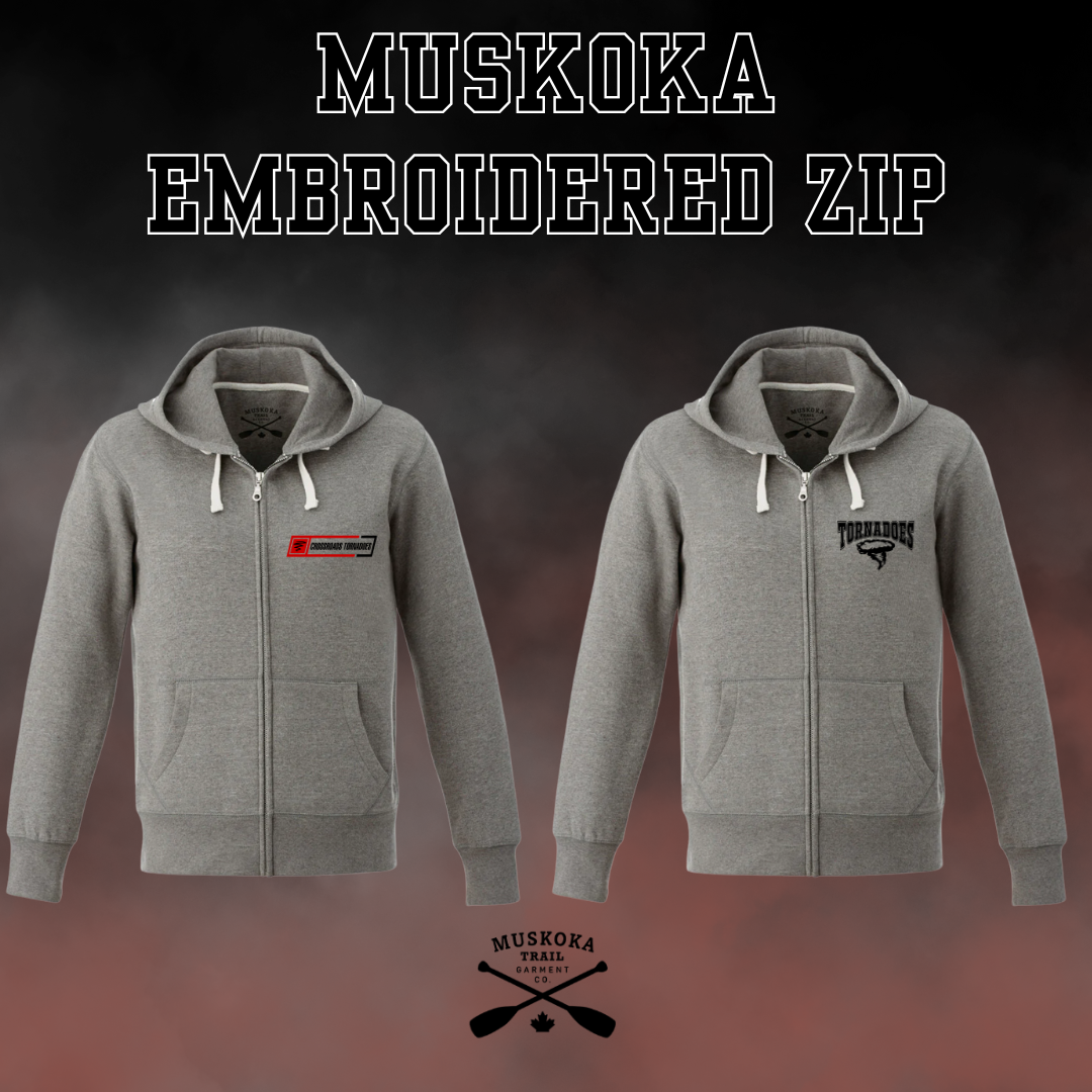 Crossroads Muskoka Embroidered Full Zip