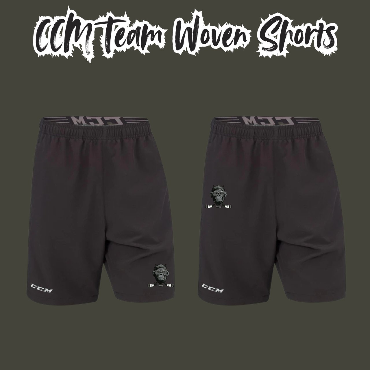 Bass Monkey CCM Team Woven Shorts