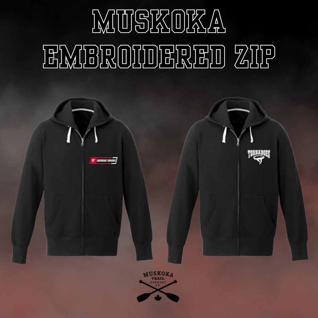 Crossroads Muskoka Embroidered Full Zip
