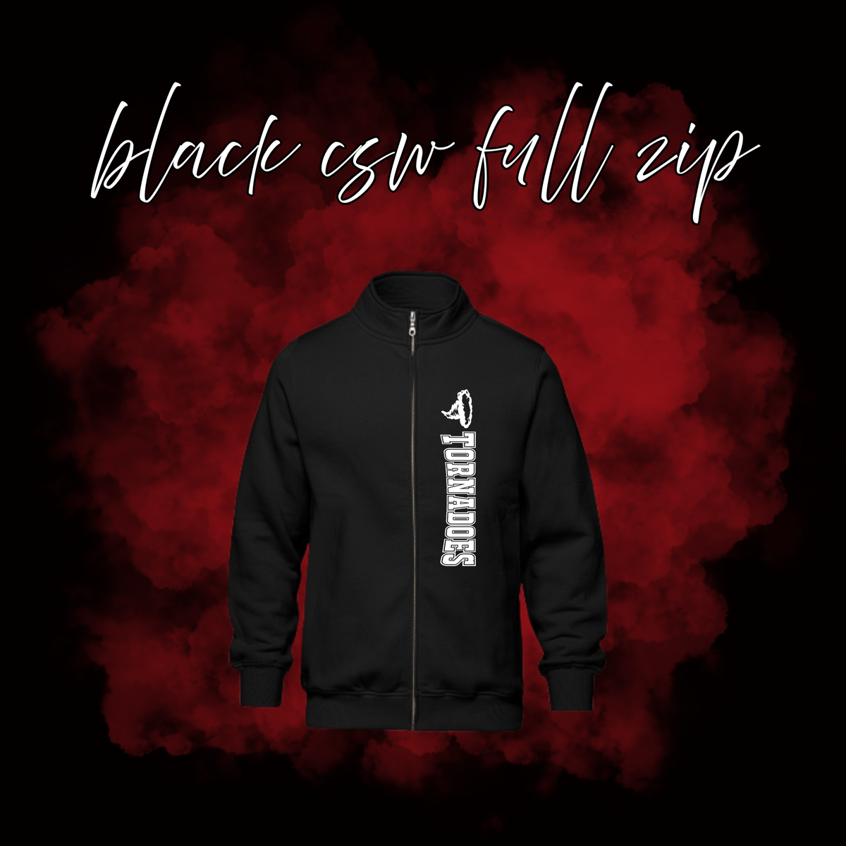 Crossroads Tornadoes CSW NEW Full Zip NO HOOD
